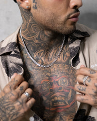 House Of Auric 7mm Cuban Chain Sterling Silver
