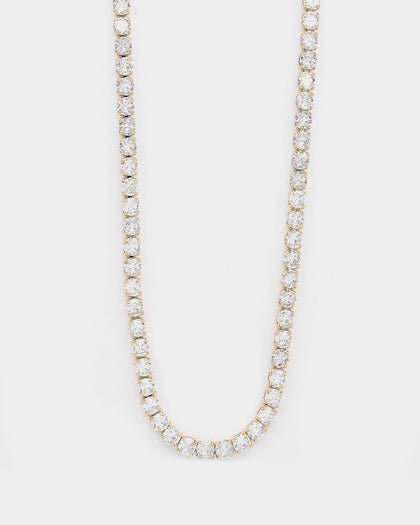 NXS 5MM Tennis Chain Gold