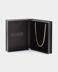 NXS 5MM Tennis Chain Gold