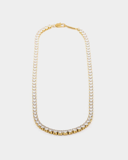 NXS 5MM Tennis Chain Gold