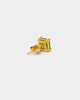 NXS Square Cut Earring Gold/Green