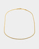 NXS 2mm Rope Necklace Gold