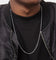 NXS 2mm Rope Necklace White Gold