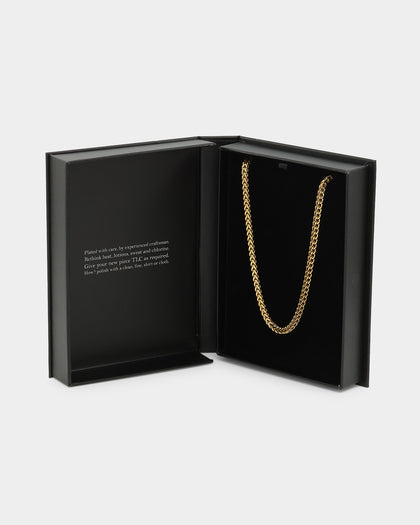 NXS 4mm Franco Chain Gold