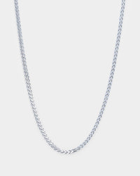 NXS 4mm Franco Chain White Gold