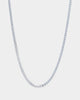 NXS 4mm Franco Chain White Gold