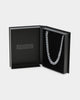NXS 10mm Cuban Chain White Gold