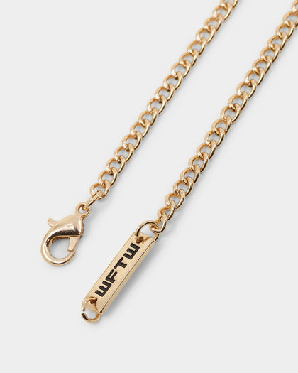 Wild For The Weekend All Hands Necklace Gold