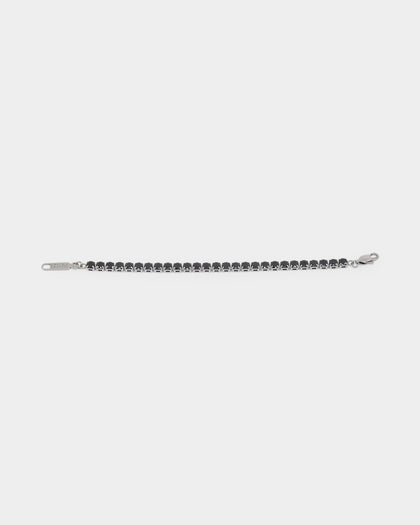 NXS Round Cut Tennis Bracelet Iced Black