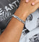 NXS 10mm Cuban Link Bracelet White Gold