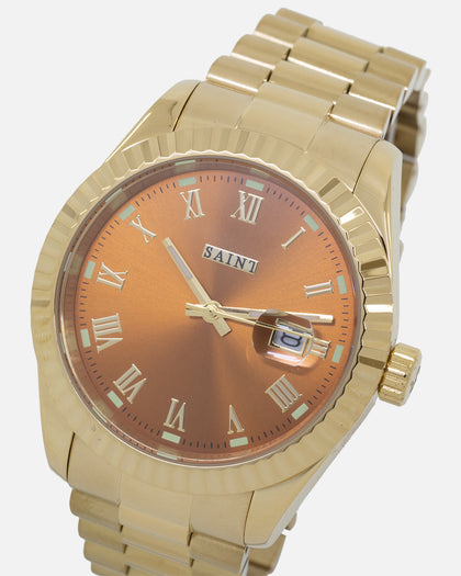 Saint Morta Felix Avila Watch Gold/Orange