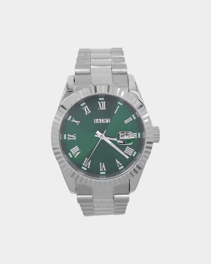 Saint Morta Felix Avila Watch Silver/Green