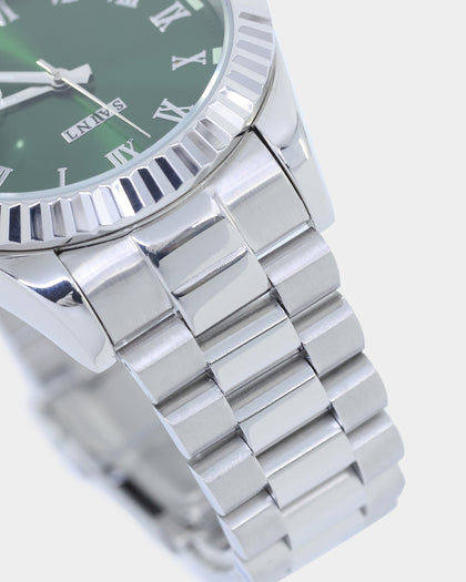 Saint Morta Felix Avila Watch Silver/Green