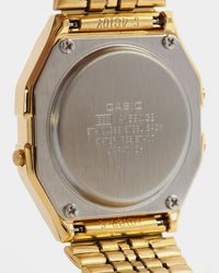 Casio A159WGEA-1DF Watch Gold/ Black