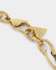 Guess Mainline Women's 17" White & Crystals Yellow Gold Necklace White