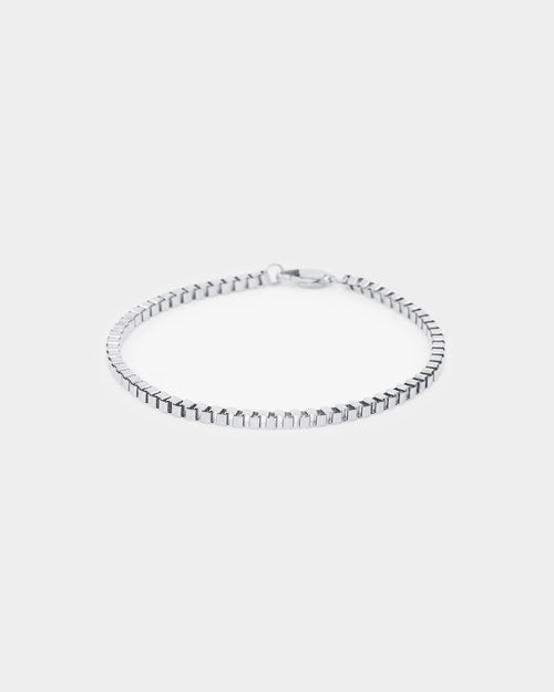 INFRA Box Chain Bracelet Stainless Steel