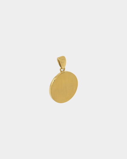NXS Compass Pendant Gold