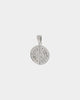 NXS Compass Pendant White Gold