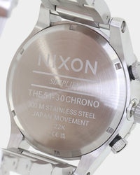 Nixon 51-30 Chrono Silver/Turquoise