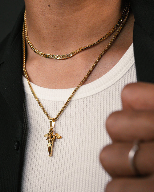 NXS Cupids Pendant Gold