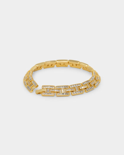 NXS Iced Razor Bracelet Iced Gold