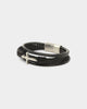 Saint Morta Leather Corium Bracelet Black