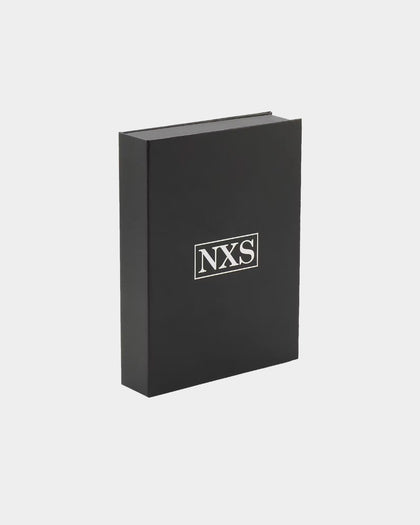 NXS Crusaders Tennis Necklace Iced White Gold
