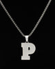 Playboy By House Of Auric Playboy P Pendant Sterling Silver