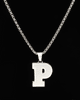 Playboy By House Of Auric Playboy P Pendant Sterling Silver