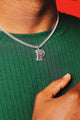 Playboy By House Of Auric Playboy P Pendant Sterling Silver