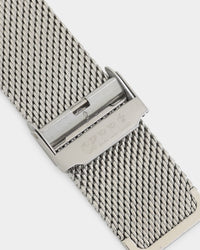 Carre Tourbillion Watch Silver