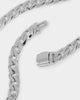 NXS Angular Curb Chain White Gold