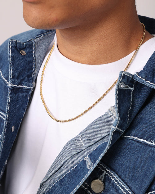 NXS Wheat Chain Gold