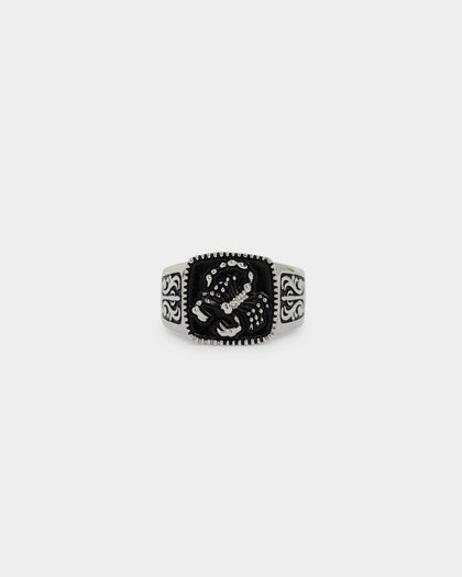 NXS Scorpion Ring White Gold