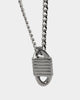 NXS Locked Out Necklace Stainless Steel