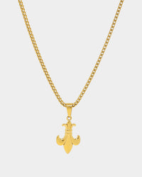 NXS Fleur Pendant Gold