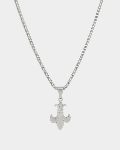 NXS Fleur Pendant Silver