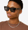 NXS Flat Faced Curb Chain White Gold