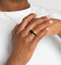 NXS Statement Ring Gold/Black