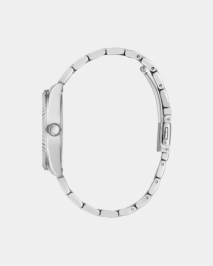 Guess Mainline Women's Luna Watch Silver/Aqua Blue