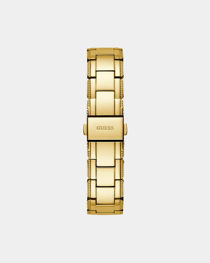 Guess Mainline Women's Crystal Clear Watch Gold