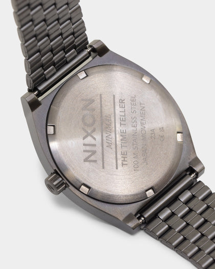Nixon Time Teller Watch Gunmetal/Black