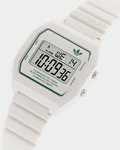 Adidas Digital Two Watch Silver/Green