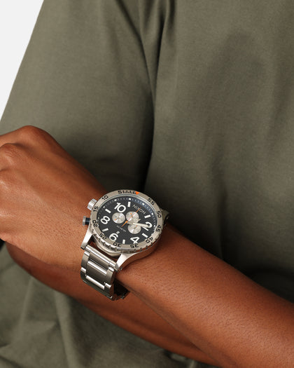 Nixon 51-30 Watch Silver/Midnight