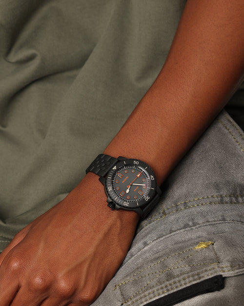 Nixon Stinger 44 Solar Watch Black/Luminescent