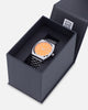 Nixon Time Teller Watch Silver/Mandarin