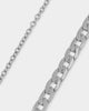 NXS Crucifix Chain Set White Gold
