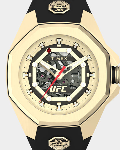 UFC Watches UFC Pro 45mm World Champion Edition Watch Gold/Black