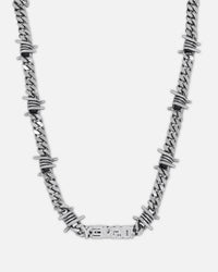 Loiter X Attack On Titan Barbed Chain Stainless Steel