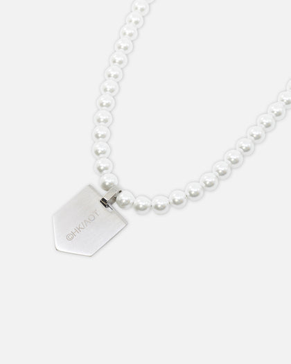 Loiter X Attack On Titan Wall Maria Pearl Chain Steel/Pearl